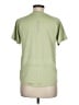 Adidas 100% Polyester Solid Green Active T-Shirt Size M - photo 2