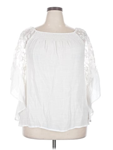 C established 1946 3/4 Sleeve Blouse (view 1)