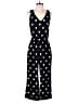 Old Navy 100% Rayon Polka Dots Black Jumpsuit Size S - photo 1