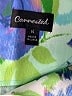 Connected Apparel Print Blue Cocktail Dress Size 14 - photo 7