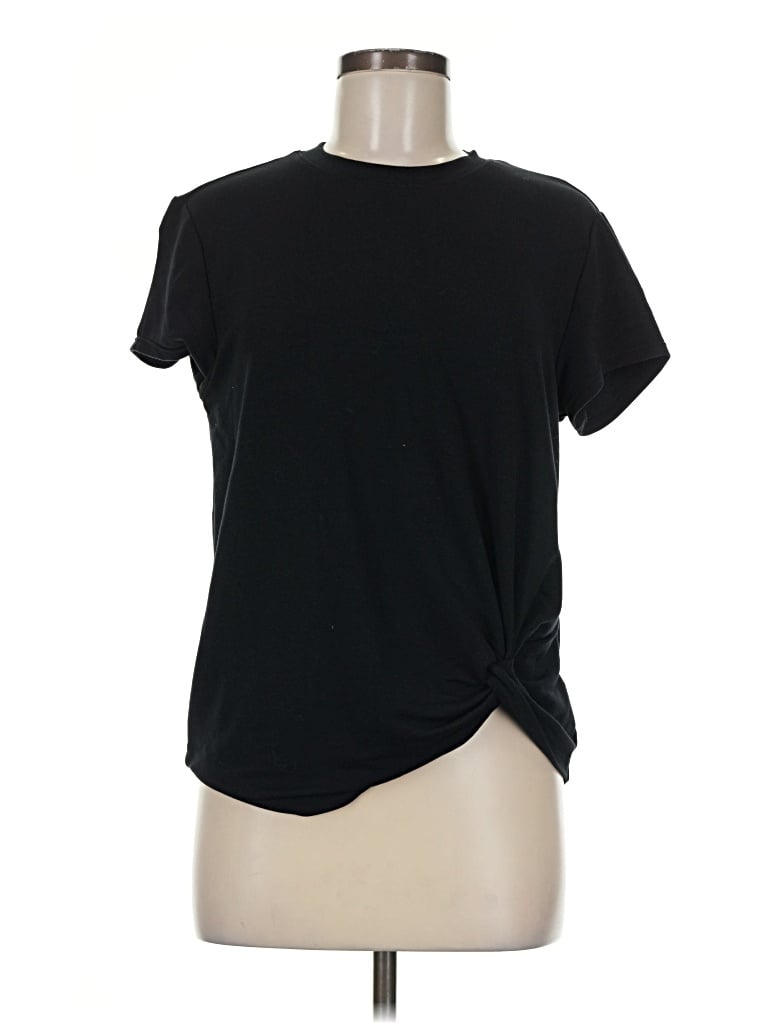 Pre-owned Skechers Short Sleeve T-shirt In Black