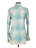 Toad & Co Plaid Teal Long Sleeve Button-Down Shirt Size S - photo 2