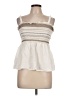 Old Navy 100% Cotton Ivory Sleeveless Blouse Size L - photo 1