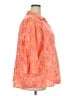 Basic Editions Orange 3/4 Sleeve Button-Down Shirt Size 4X - photo 4