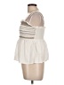 Old Navy 100% Cotton Ivory Sleeveless Blouse Size L - photo 5
