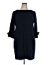 Talbots 100% Cotton Solid Blue Casual Dress Size XL - photo 1