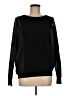 Autumn Cashmere 100% Cashmere Black Cashmere Pullover Sweater Size M - photo 1