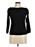 Valerie Stevens 100% Spandex Black 3/4 Sleeve Top Size M - photo 1