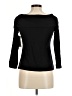 Valerie Stevens 100% Spandex Black 3/4 Sleeve Top Size M - photo 2