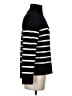 Zara Stripes Black Turtleneck Sweater Size XS - photo 4