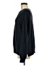 Emerson Fry 100% Cotton Solid Blue Black Pullover Sweater Size M - photo 5