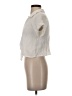 Kirious 100% Cotton Ivory Short Sleeve Blouse Size XS - photo 5