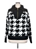 INC International Concepts Houndstooth Black Pullover Sweater Size XXL - photo 1