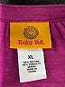 Ruby Rd. Purple Short Sleeve Top Size XL - photo 7