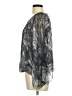Patrizia Luca 100% Polyester Black Short Sleeve Blouse Size M - photo 5