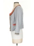 Free People 100% Cotton Gray Blazer Size 0 - photo 5