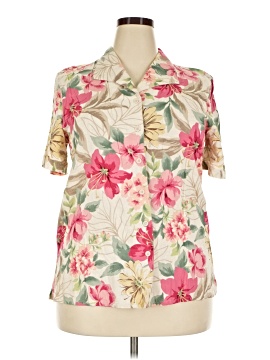 Alfred Dunner Short Sleeve Blouse