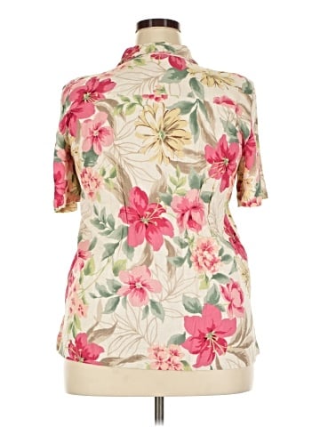 Alfred Dunner Short Sleeve Blouse (view 2)