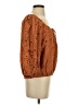 Bishop + Young Brown 3/4 Sleeve Blouse Size XS - photo 4