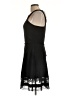 Aqua Solid Black Cocktail Dress Size L - photo 5