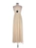 Forever 21 100% Polyester Ivory Cocktail Dress Size M - photo 2