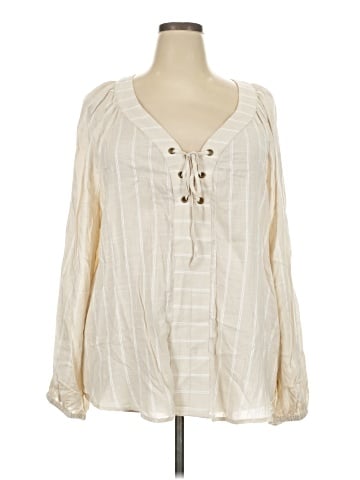 Torrid Long Sleeve Blouse (view 1)