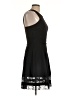 Aqua Solid Black Cocktail Dress Size L - photo 4