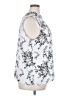 Elle 100% Polyester Floral Silver Sleeveless Blouse Size XXL - photo 4