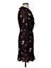 Wilfred 100% Polyester Floral Black Cocktail Dress Size S - photo 4