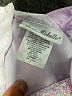 Assorted Brands 100% Polyester White Purple Dress Size 7 - photo 3