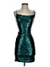 Windsor Metallic Teal Cocktail Dress Size S - photo 1