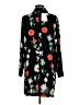 Zara Floral Black Long Sleeve Blouse Size M - photo 2