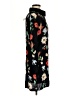 Zara Floral Black Long Sleeve Blouse Size M - photo 4