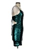 Windsor Metallic Teal Cocktail Dress Size S - photo 4