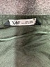 Zara 100% Linen Gray Green 3/4 Sleeve Button-Down Shirt Size M - photo 7
