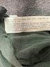 Zara 100% Linen Gray Green 3/4 Sleeve Button-Down Shirt Size M - photo 8