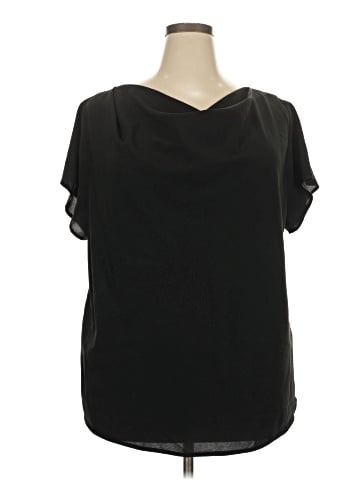 Universal Standard Short Sleeve Blouse (view 1)