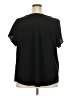 Universal Standard 100% Polyester Black Short Sleeve Blouse Size 18 (M) - photo 2
