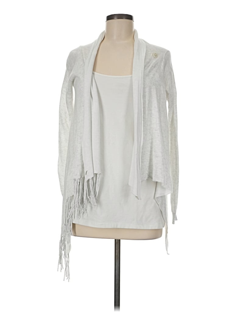 Pre-owned Repeat Cashmere Kimono In Silver