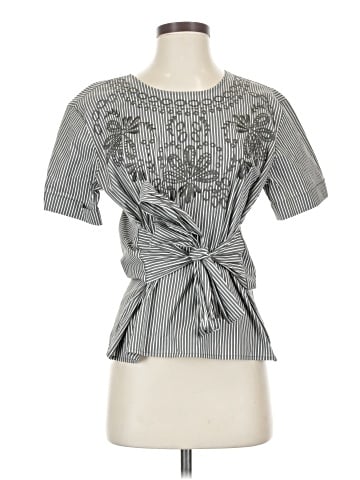 7th Avenue Design Studio New York & Company Short Sleeve Blouse (view 1)