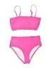Unbranded Solid Pink Two Piece Swimsuit Size L - photo 1