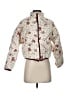 Mark Edwards 100% Viscose Floral Ivory Jacket Size S - photo 1