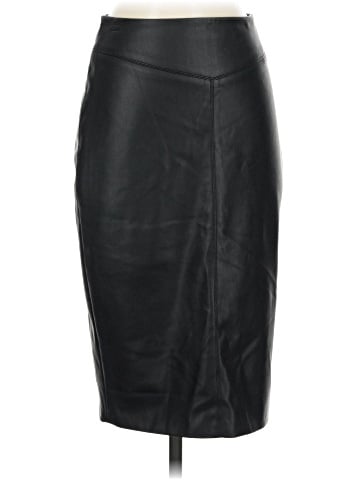 Karen Millen Faux Leather Skirt (view 1)