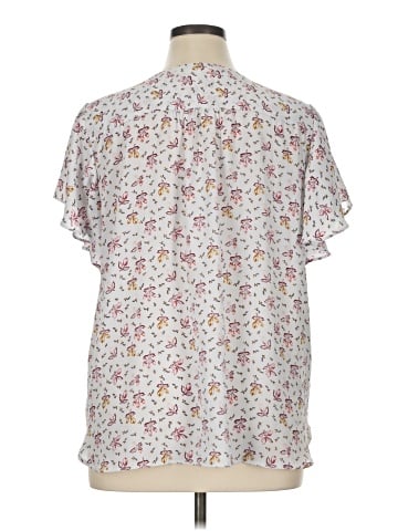 Ann Taylor LOFT Short Sleeve Blouse (view 2)