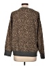Splendid Animal Print Brown Pullover Sweater Size L - photo 2