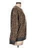 Splendid Animal Print Brown Pullover Sweater Size L - photo 4