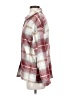 Pulse 100% Polyester Plaid Burgundy Jacket Size XS - photo 5