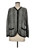Max Studio Houndstooth Gray Cardigan Size M (estimated) - photo 1
