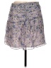 Intermix Floral Purple Casual Skirt Size 6 - photo 1