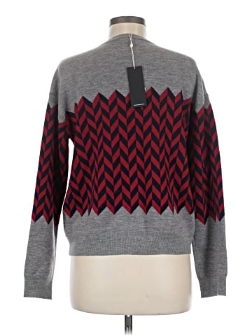 Minnie Rose Wool Pullover Sweater (view 2)